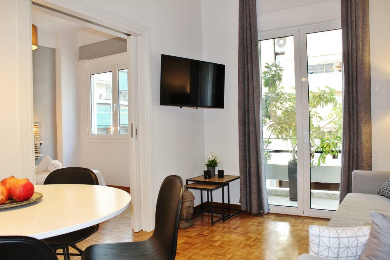 Athenian Hub Luxe Loft Appartement Buitenkant foto